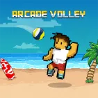 Arcade Volley is an engaging sports game that delivers thrilling and exciting volleyball matches. It's a version of volleyball, but with its own unique and creative elements.