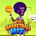 Basketball Hit is a sports-arcade game that blends basketball with physics-based mechanics, yet it differs from typical basketball games. Instead of playing a standard 5v5 match or simply shooting from a fixed position, you must launch the ball over long distances, navigate past obstacles, and aim to sink it into hoops located far away.