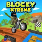 Blocky Xtreme is an endless 3D off-road motorcycle racing game that offers an exciting experience with its unique blocky style. The game combines speed racing, obstacle courses, and balancing skills.