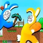Crazy Super Bunnies is a fun and engaging video game where players take on the role of super-powered bunnies in a thrilling adventure. The game takes place in a colorful world where the bunnies must fight against evil forces threatening their home.