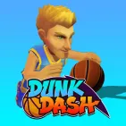 Dunk Dash is a fast-paced, surprisingly exciting basketball game focused on quick matches and spectacular dunks. Grab the ball, dribble skillfully, jump up, and dunk to win. Sounds appealing? Step onto the basketball court, show off your skills, and claim victory.