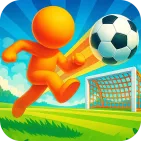 Football: Crazy Kick is a unique soccer game where you directly control the ball to bypass the opposing defense. The game features 23 fixed levels, with defensive formations that become increasingly difficult to beat. Plan your path, dodge defenders, and guide the ball through all 23 challenges!