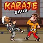 Karate Bros is a classic pixel-style fighting action game where you enter the martial arts ring to strike and survive your opponents' attacks.