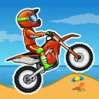 Moto X3M is an exciting extreme racing game where players control a motorcycle to overcome obstacles and challenges within a time limit.