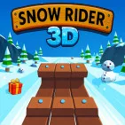 Snow Rider 3D is an exciting 3D sledding game where you control a sled to navigate snow-covered terrain, forests, and icy landscapes, dodging obstacles to achieve a high score.