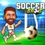 Soccer Bros is an exciting multiplayer soccer game where you lead your team into intense 1v1 matches with soccer legends to master intense tackles and win the Championship Trophy!