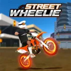 Street Wheelie is an exciting racing game where players can experience the thrill of driving on city streets.
